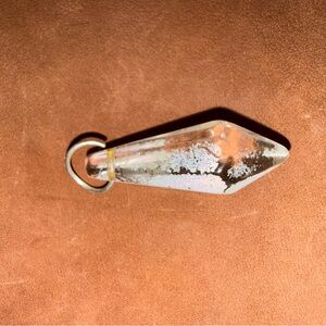 Crystal Chandalier Glass. Approximately 1”